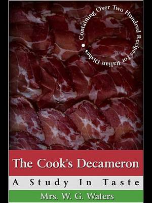 Book cover for The Cook's Decameron