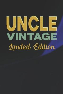 Book cover for Uncle Vintage Limited Edition