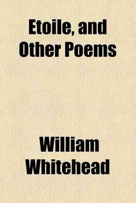 Book cover for Etoile, and Other Poems