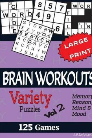 Cover of BRAIN WORKOUTS (Variety) Puzzles Vol 2