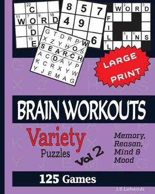 Cover of BRAIN WORKOUTS (Variety) Puzzles Vol 2