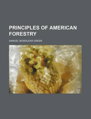 Book cover for Principles of American Forestry