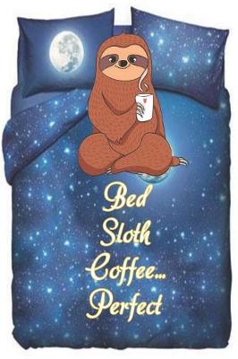 Book cover for Bed Sloth Coffee... Perfect