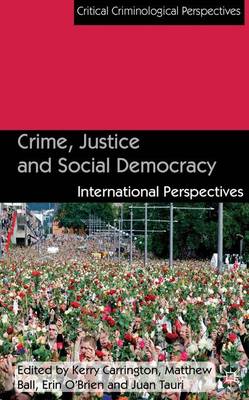 Cover of Crime, Justice and Social Democracy