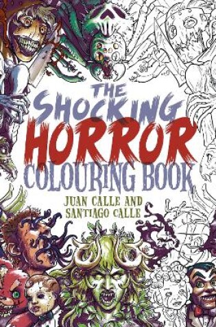 Cover of The Shocking Horror Colouring Book