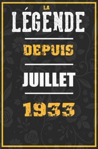 Cover of La Legende Depuis JUILLET 1933
