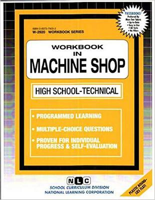 Book cover for MACHINE SHOP WORKBOOK