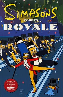 Book cover for Simpsons Comics Royale