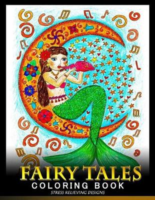 Book cover for Fairy Tales Coloring Book