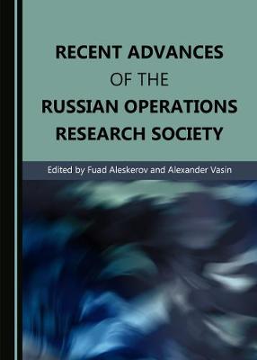 Book cover for Recent Advances of the Russian Operations Research Society