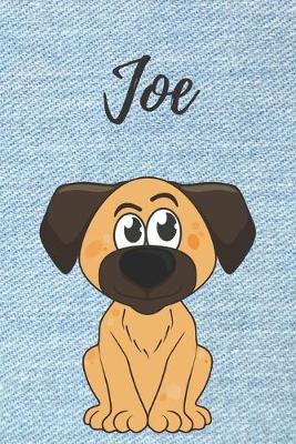 Book cover for personalisiertes Notizbuch Hunde / Malbuch / Tagebuch / Journal / DIN A5 / Geschenk Joe