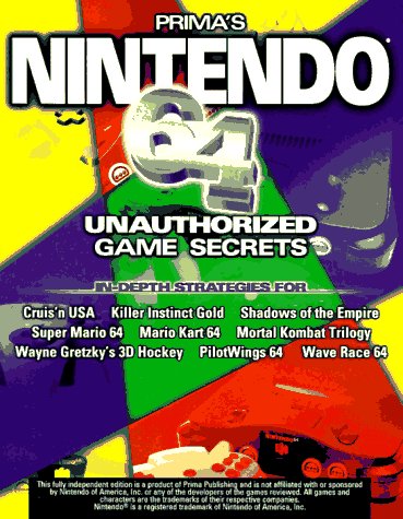 Book cover for Nintendo 64 Unauthorized Game Secrets