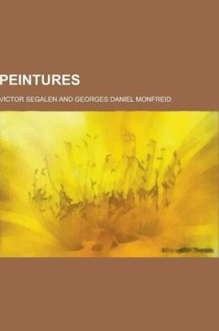 Cover of Peintures