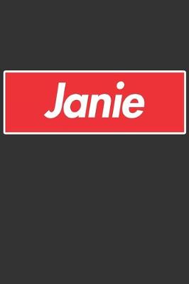 Book cover for Janie