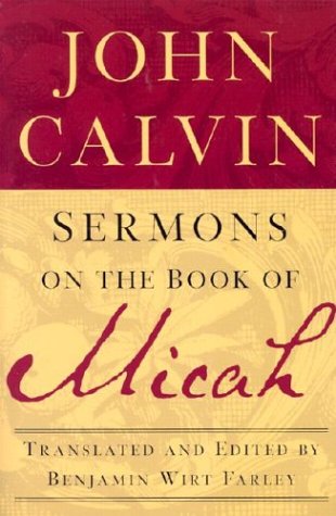 Book cover for Sermons on the Book of Micah