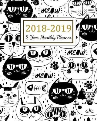 Book cover for 2018 - 2019 2 Year Monthly Planner
