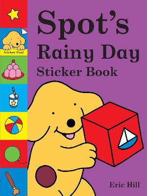 Book cover for Spot's Rainy Day Sticker Book
