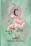 Book cover for Letter C Personalized 2019 Plan on It Weekly Planner