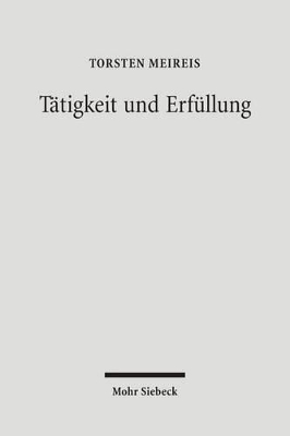 Book cover for Tatigkeit und Erfullung