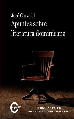 Book cover for Apuntes sobre literatura dominicana