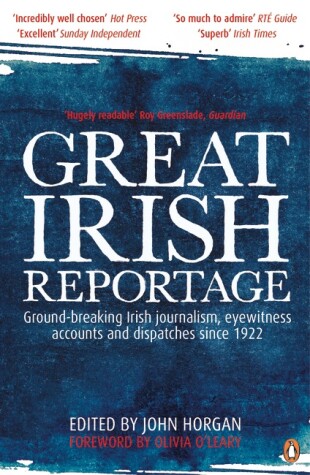 Book cover for Great Irish Reportage