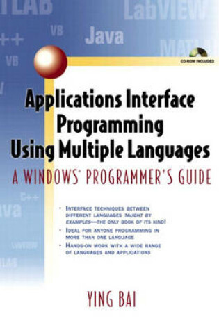 Cover of Applications Interface Programming Using Multiple Languages