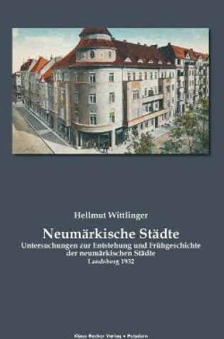 Cover of Neumarkische Stadte