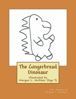 Book cover for The Gingerbread Dinosaur