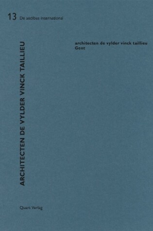 Cover of Architecten de Vylder Vinck Taillieu