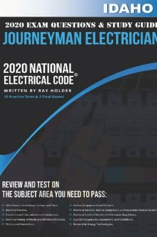 Cover of Idaho 2020 Journeyman Electrician Exam Questions and Study Guide