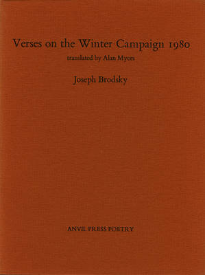 Book cover for Verses on the Winter Campaign 1980