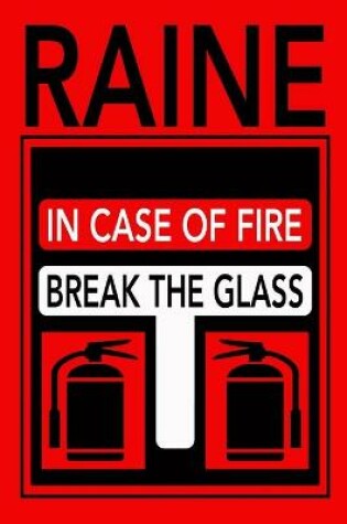 Cover of In Case of Fire, Break the Glass