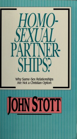 Book cover for Homosexual Partnerships?