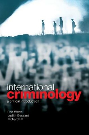 Cover of International Criminology