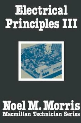 Cover of Electrical Principles