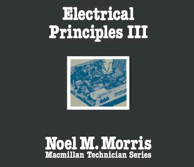 Cover of Electrical Principles