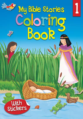 Book cover for My Bible Stories Coloring Book 1