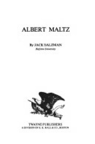 Cover of Albert Maltz