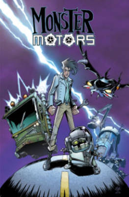 Book cover for Monster Motors