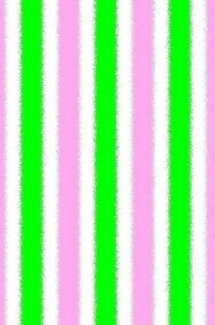 Cover of Pink & Green Stripes Notebook