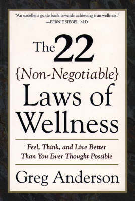 Book cover for 22 Non Negotiable Laws of Wellness