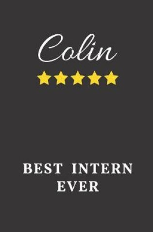 Cover of Colin Best Intern Ever