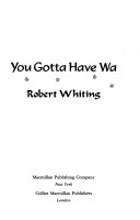 Book cover for You Gotta Have WA Isters