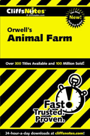 Cover of CliffsNotes on Orwell's Animal Farm