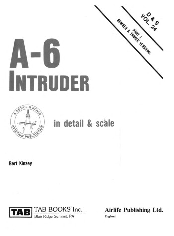 Book cover for A-6 Intruder