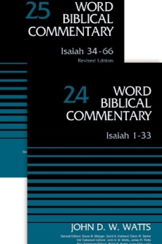 Cover of Isaiah (2-Volume Set---24 and 25)