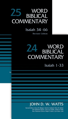 Book cover for Isaiah (2-Volume Set---24 and 25)
