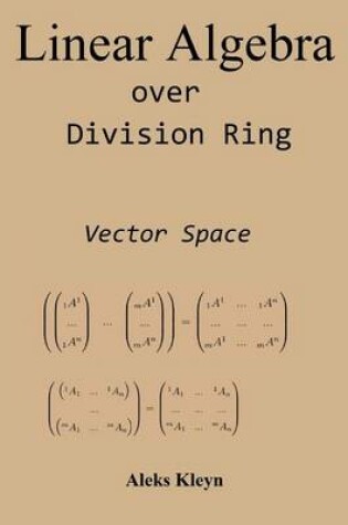 Cover of Linear Algebra Over Division Ring