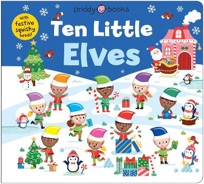 Cover of Ten Little Elves (Little Squishies)