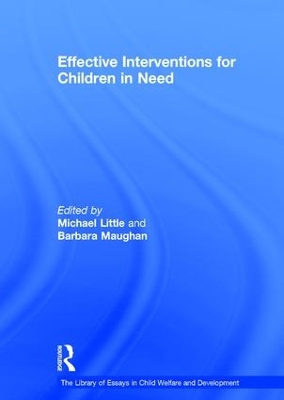 Cover of Effective Interventions for Children in Need